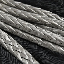 Load image into Gallery viewer, Superwinch Replacement Synthetic Rope 3/8 diameter x 80 length Tigershark 9500/11500SR Winches - Side View