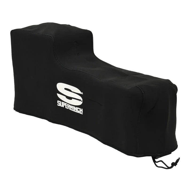 Superwinch Winch Cover for 9500/11500 and S5500/75/ Tiger Shark Winches - Blk Neoprene - Main Product View