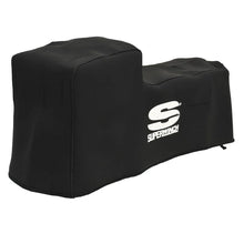Load image into Gallery viewer, Superwinch Winch Cover for 9500/11500 and S5500/75/ Tiger Shark Winches - Blk Neoprene - Installation View