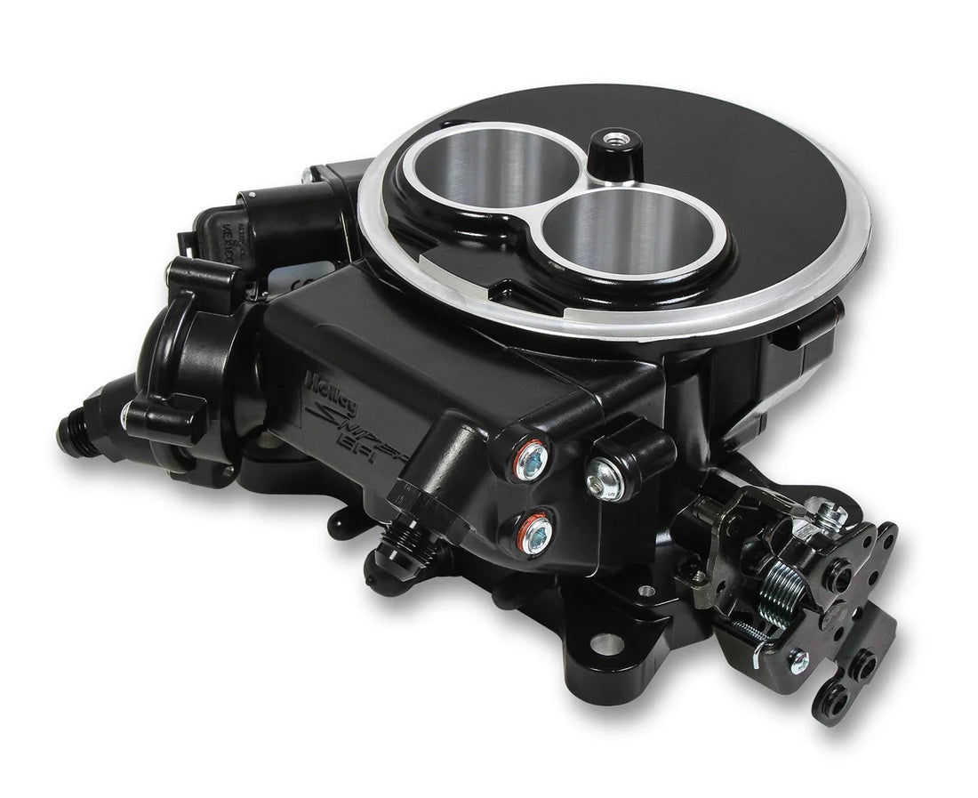 Supports Up To 350 HP - 3.5 in. Handheld Monitor - Return Fuel System Holley Sniper EFI - Side View