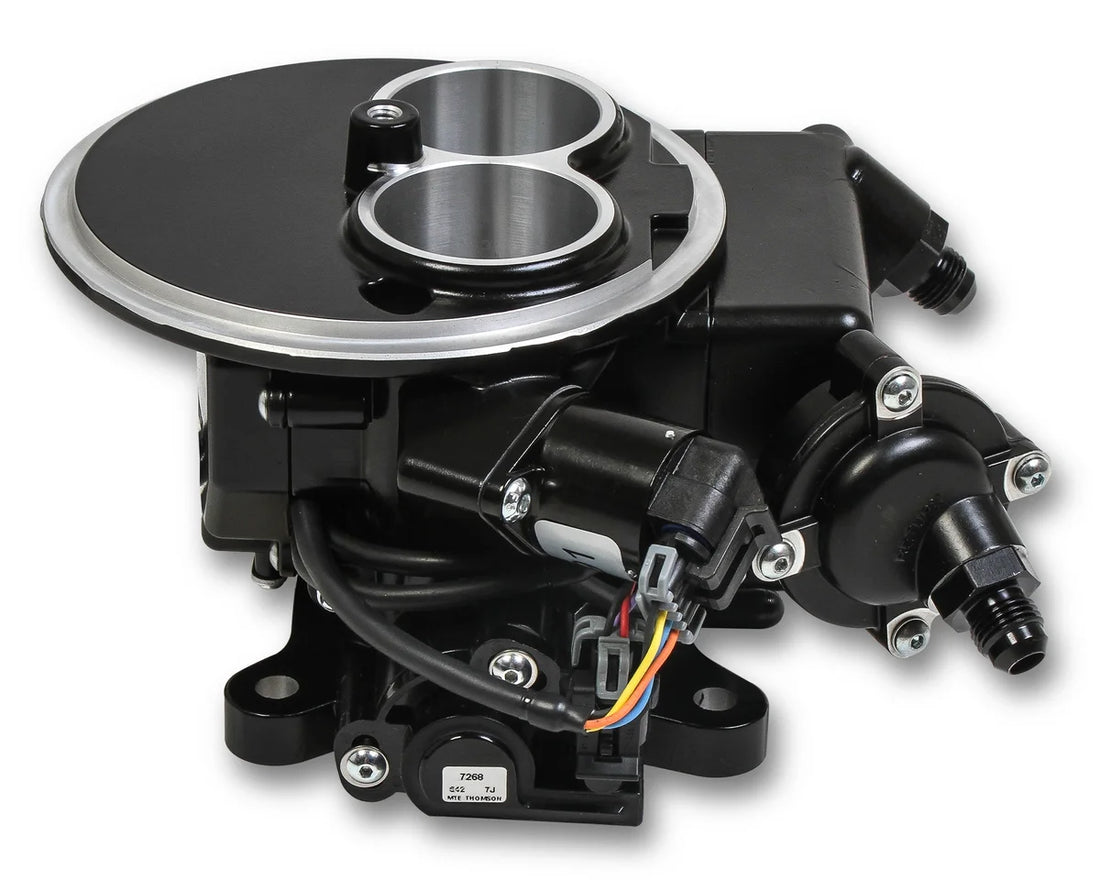 Supports Up To 350 HP - 3.5 in. Handheld Monitor - Return Fuel System Holley Sniper EFI - Back View