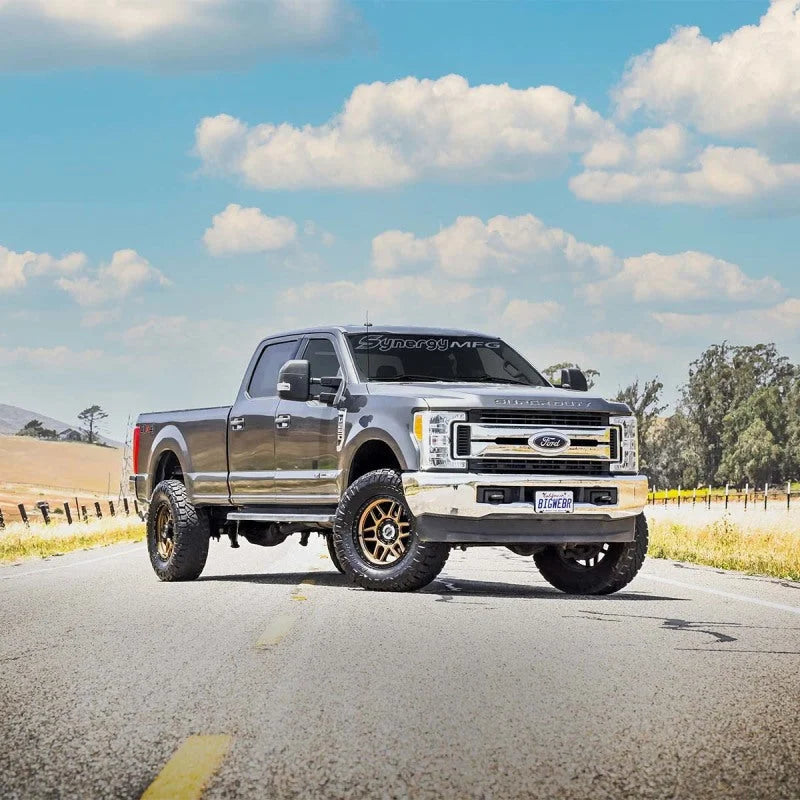 Synergy 05+ Ford Super Duty F-250 / F-350Ax4 Diesel Leveling System - Installation View