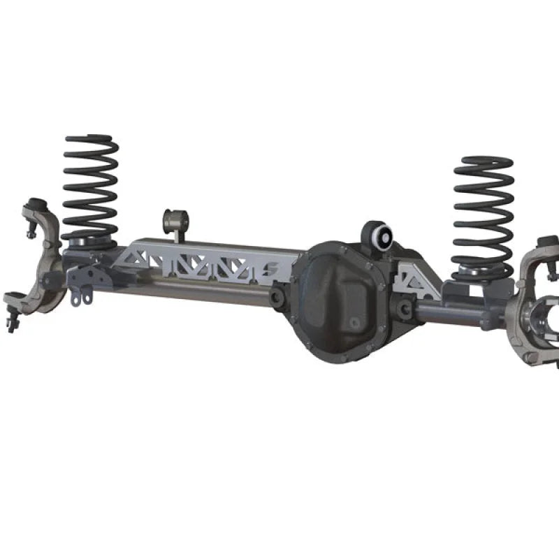Synergy 07-18 Jeep Wrangler JK/JKU Dana 44 Front Axle Truss Kit - Side View