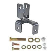 Load image into Gallery viewer, Synergy 07-18 Jeep Wrangler JK/JKU Fox Steering Stabilizer Relocation Bracket RHD - Side View