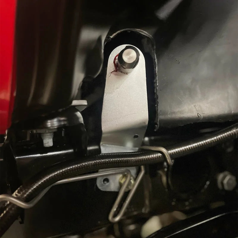 Synergy 2018+ Jeep Wrangler JL/JLU / 2020+ JT Front Sway Bar Quick Disconnects - Detail View