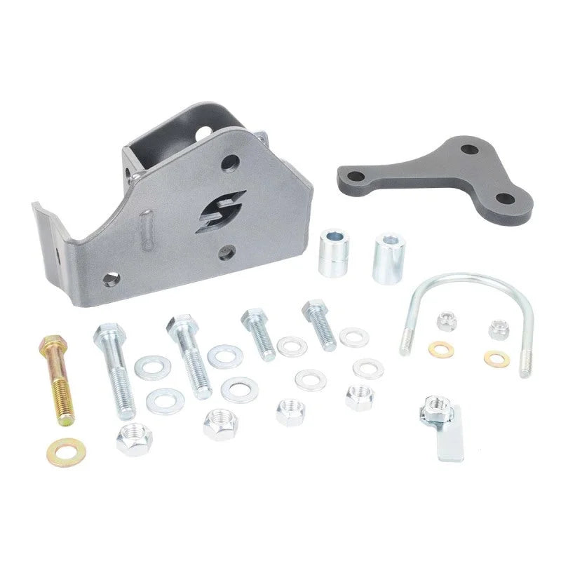 Synergy Jeep JL/JT Front Track Bar Relocation Bracket - Side View