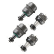 Load image into Gallery viewer, Synergy Mfg HD Knurled Front Ball Joint Set Dana 30/44 (w/2 Uppers + 2 Lowers) fits Jeep JK / WJ