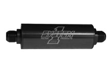 Load image into Gallery viewer, System One Inline Fuel Filter - #10 Billet - Black 202-202410B