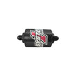 Load image into Gallery viewer, System One Pro Street Inline Fuel Filter - #8 Billet - Blk 200-201408B