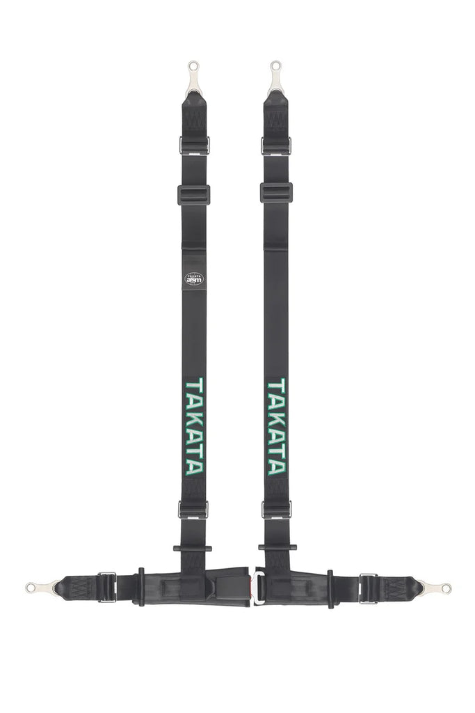 TAKATA Harness Drift 4 Pt Bolt- In 2in Shldr & Lap Black TR 74001US-0