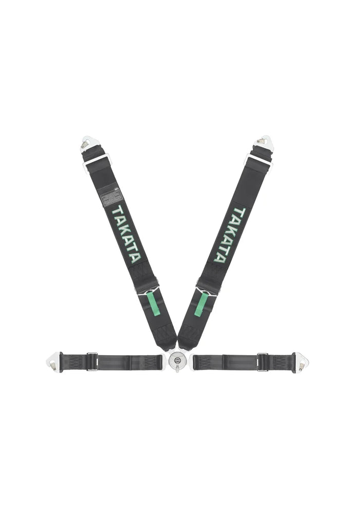 TAKATA Harness Race 4pt Snap-In 3in Shldr 2in Lap Blk TR71000-0-27