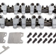 Load image into Gallery viewer, T&amp;D Machine SBC Shaft Rocker Arm Kit w/Bowtie 18 Deg. Heads 2053-160/155