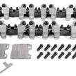 Load image into Gallery viewer, T&amp;D Machine SBC Shaft Rocker Arm Kit w/Bowtie 18 Deg. Heads 2053-165/160