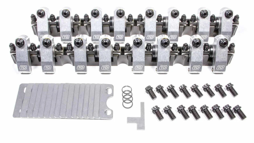 T&D Machine SBF Shaft Rocker Arm Kit - 1.65/1.65 Ratio 7341-165/165