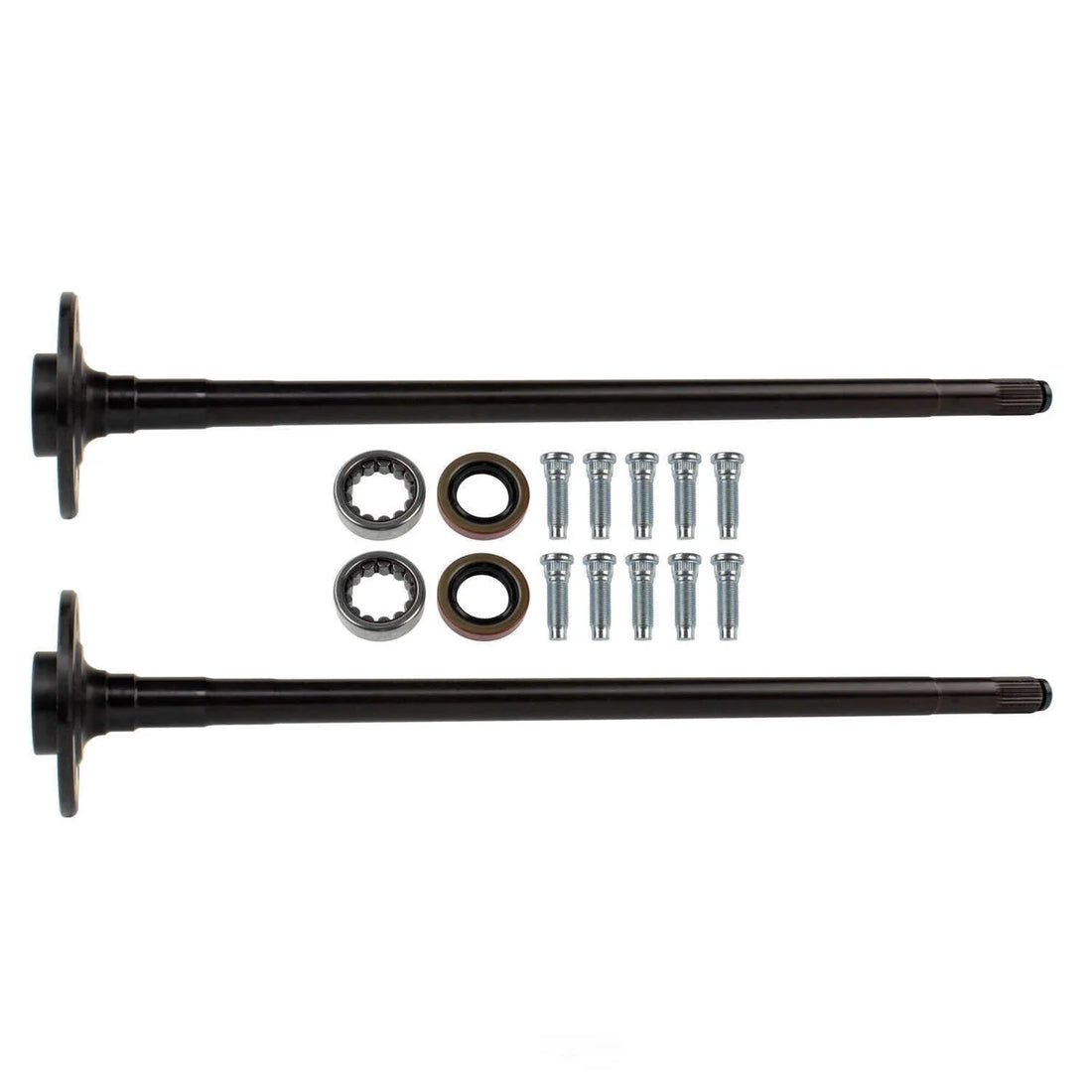 TEN Factory Axle Kit 8.8 Spline 30.63in 5x4.5 MG22186 fits 1999-2004 Ford Mustang - Installation View
