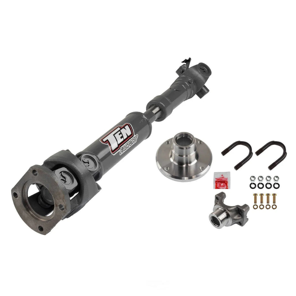 TEN Factory Rear Driveshaft TFR1350-2157 fits 2007-2018 Jeep Wrangler JK - Installation View