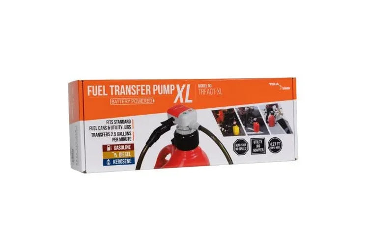 Terapump TERAPUMP TRFA01-XL-FUEL TRANSFER PUMP W / EXTENDED HOSES 20176 - Detail View