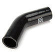 Load image into Gallery viewer, TI22 Performance 45 Degree Bend 1-1/2in Silicon Hose Black TIP5161