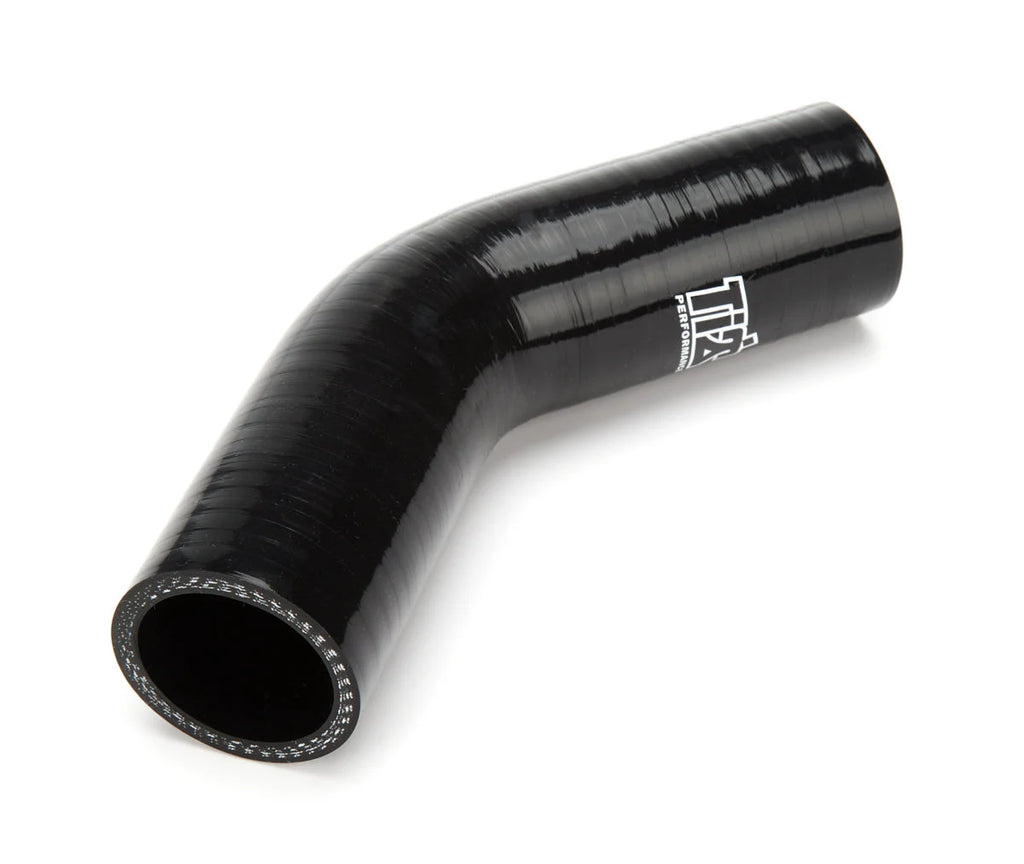 TI22 Performance 45 Degree Bend 1-1/2in Silicon Hose Black TIP5161