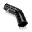 Load image into Gallery viewer, TI22 Performance 45 Degree Bend 1-3/4in Silicon Hose Black TIP5166