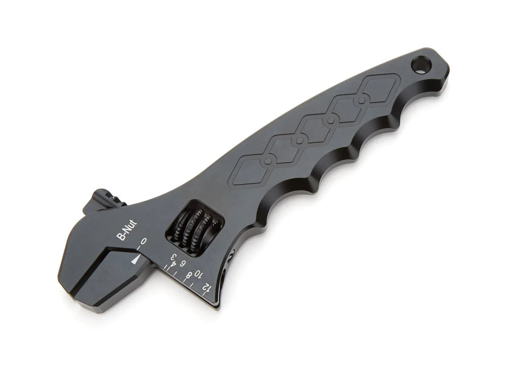 TI22 Performance Adjustable Wrench AN Black Aluminum TIP8532