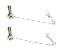 Load image into Gallery viewer, TI22 Performance Aero Wing Tree Pin Kit 1/4x5/8 Pair Titanium TIP6116