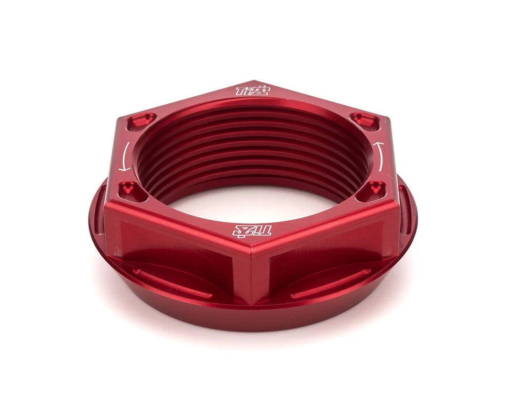 TI22 Performance Axle Nut LH Lightweight Aluminum Red TIP2878