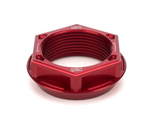 Load image into Gallery viewer, TI22 Performance Axle Nut LH Lightweight Aluminum Red TIP2878
