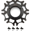Load image into Gallery viewer, TI22 Performance Brake Rotor Hub Inboard Splined Black Aluminum TIP4025