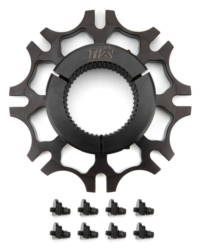 TI22 Performance Brake Rotor Hub Inboard Splined Black Aluminum TIP4025