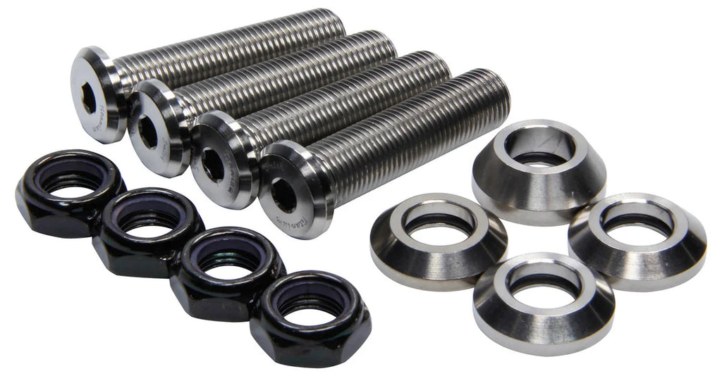 TI22 Performance Button Head Tie Rod And Drag Link Kit Titanium TIP1164