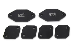 TI22 Performance Exhaust Port Blockoffs Aluminum Standard Port TIP5124