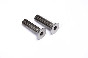 TI22 Performance Front Caliper Bolts 2pcs Titanium Tapered Heads TIP1084