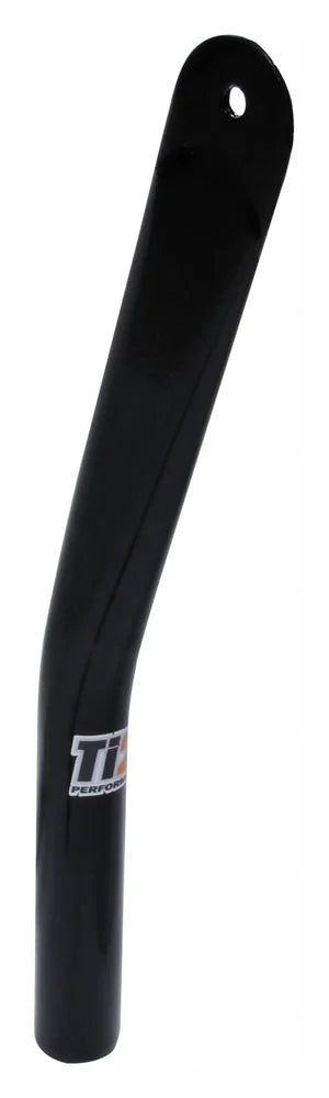 TI22 Performance Front Wing Post Bent Foward Steel Black TIP6122