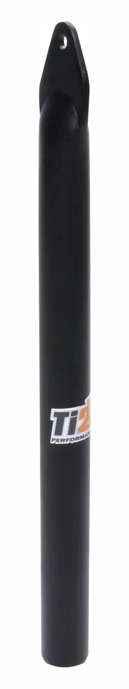 TI22 Performance Front Wing Post Straight Black Alum TIP6127