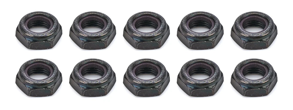 TI22 Performance Half Nut 1/2-20 Thread Black 10 Pack TIP1196
