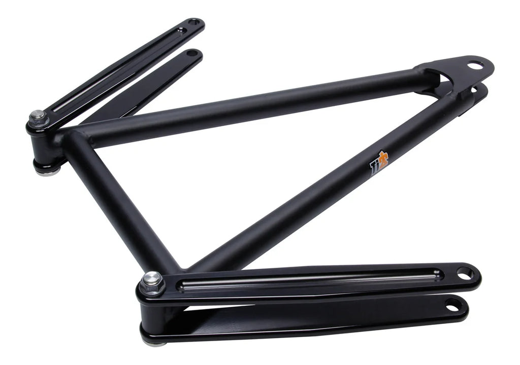 TI22 Performance Jacobs Ladder 13-5/8 Blk Chromoly w Ti Hardware TIP2433