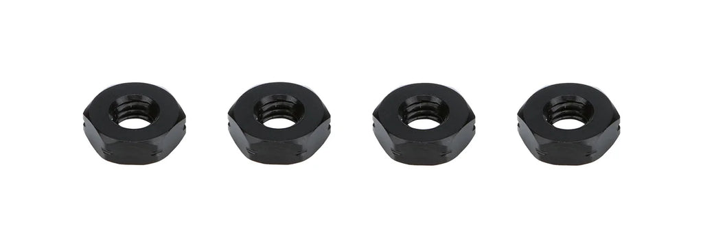 TI22 Performance Jam Nuts LH 10-32 Black Aluminum 4 Pack TIP5666