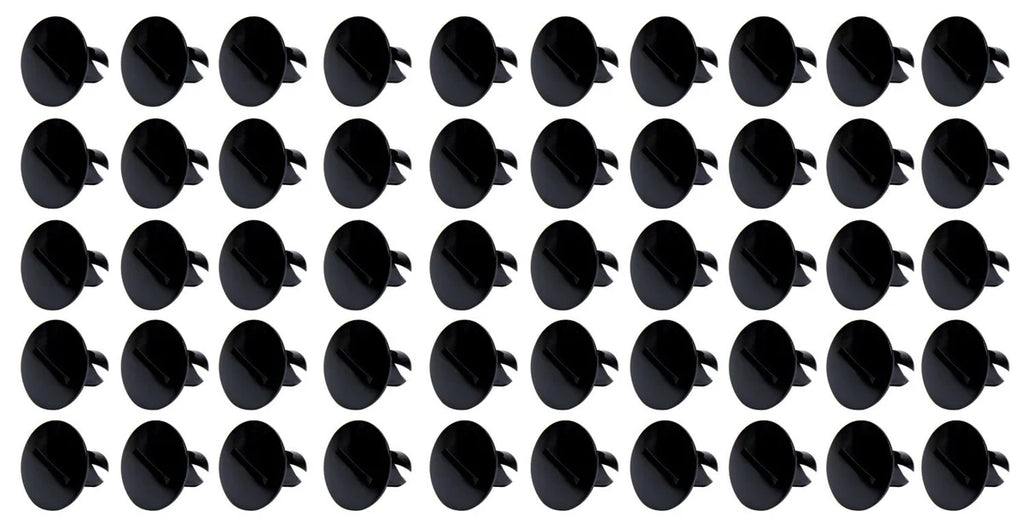 TI22 Performance Large Head Dzus Buttons .500 Long 50 Pack Black TIP8110-50