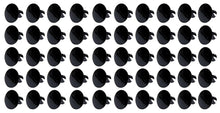 Load image into Gallery viewer, TI22 Performance Large Head Dzus Buttons .500 Long 50 Pack Black TIP8110-50