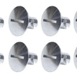 Load image into Gallery viewer, TI22 Performance Large Head Dzus Buttons .500 Long 10 Pack TIP8108