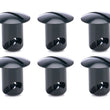 Load image into Gallery viewer, TI22 Performance Oval Head Buttons .450 Long Black 10 Pack TIP8132