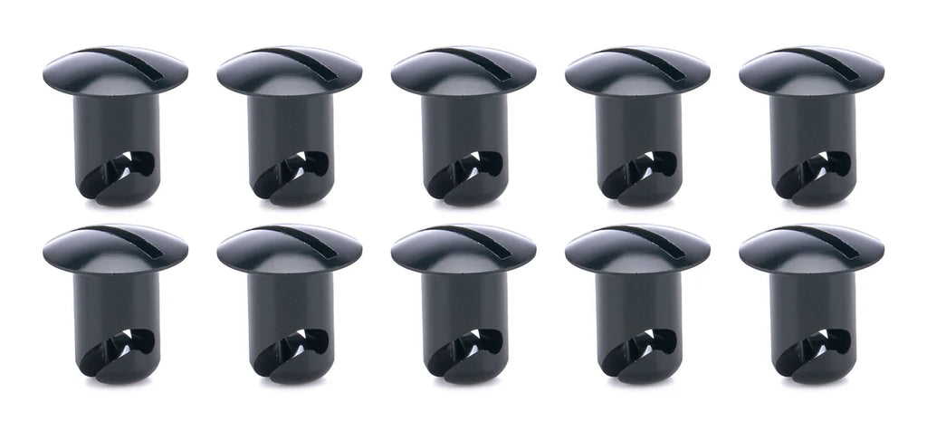 TI22 Performance Oval Head Buttons .450 Long Black 10 Pack TIP8132