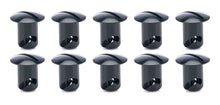 Load image into Gallery viewer, TI22 Performance Oval Head Buttons .450 Long Black 10 Pack TIP8132