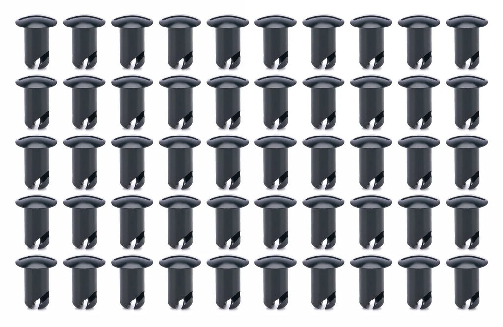 TI22 Performance Oval Head Buttons .600 Long Black 50 Pack TIP8134-50