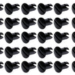 Load image into Gallery viewer, TI22 Performance Oval Head Dzus Buttons .550 Long 50 Pack Black TIP8106-50