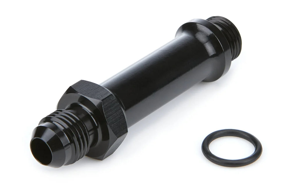 TI22 Performance Port Fitting Extended -6 Male -6 O-ring 3in Long TIP5552