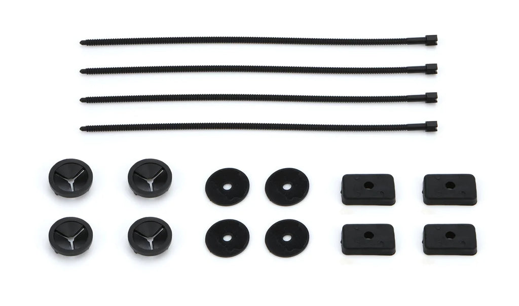TI22 Performance Radiator Screen Mounting Kit Ste of 4 Black Nylon TIP5186