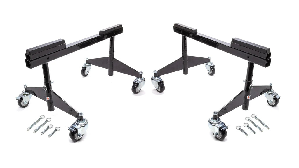 TI22 Performance Rolling Chassis Stands Black TIP5410