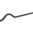 Load image into Gallery viewer, TI22 Performance S-Bend Chromoly Steering Rod 49 in Black TIP3101-49